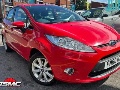 Used Ford Fiesta Zetec 82 HP (60 kW) 2010 Red Hatchback