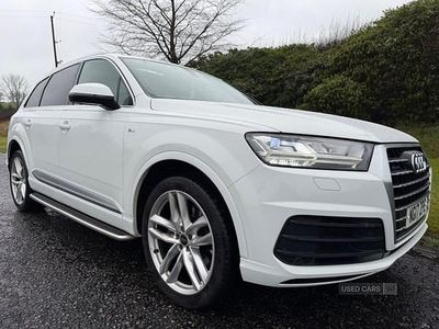Used Audi Q7 S-Line 2017 White SUV