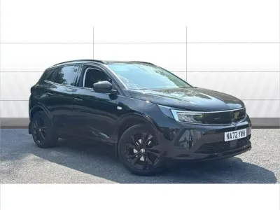 Used Vauxhall Grandland X GS Line 130 HP (95 kW) 2022 Black SUV