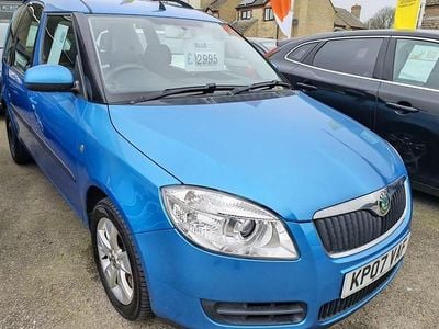 Used Skoda Roomster 105 HP (77 kW) 2007 Blue MPV