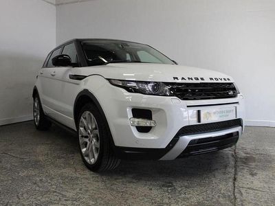 Used Land Rover Range Rover evoque Dynamic 190 HP (139 kW) 2014 White SUV