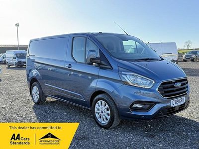 Used Ford Transit Custom Limited 170 HP (125 kW) 2019 Blue Van