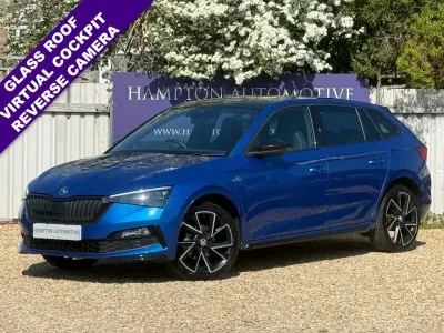 Usado Skoda Scala Monte Carlo 110 HP (80 kW) 2023 Azul Citadino