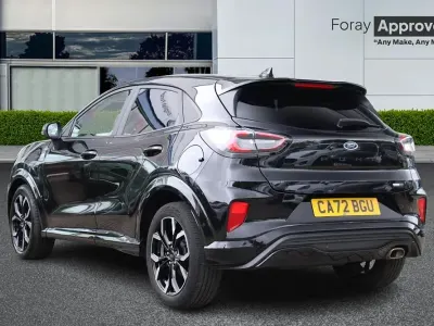Käytetty Ford Puma ST-Line X 2023 Musta Katumaasturi