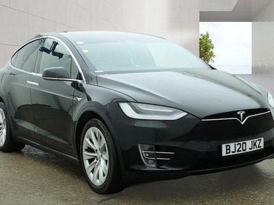 Used Tesla Model X Long Range AWD 397 kW (541 HP) 2020 Black SUV