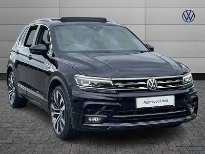 Used VW Tiguan R-line 150 HP (110 kW) 2019 Black SUV