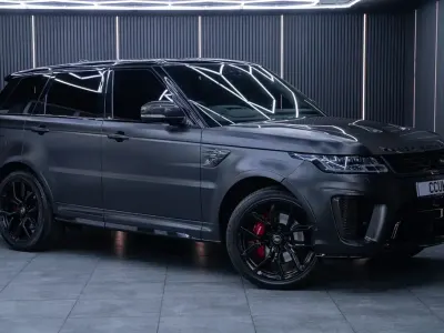 Used Land Rover Range Rover Sport SVR 575 HP (422 kW) 2020 White SUV