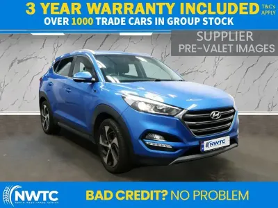 Used Hyundai Tucson Edition 2017 Blue SUV