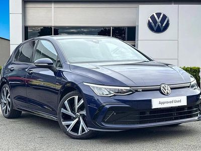 Used VW Golf VIII R-line 148 HP (108 kW) 2021 Blue Hatchback