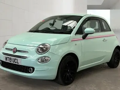 Used Fiat 500 Lounge 69 HP (50 kW) 2019 Green Hatchback