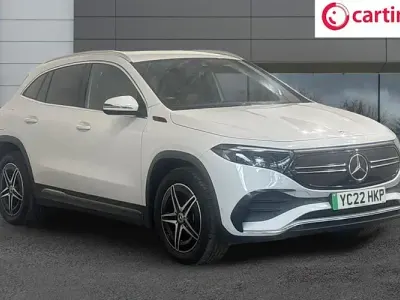 Used Mercedes EQA350 AMG line 214 kW (292 HP) 2022 White SUV
