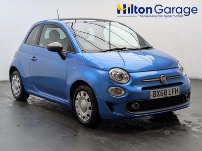 Used Fiat 500 S 69 HP (50 kW) 2018 Blue Hatchback