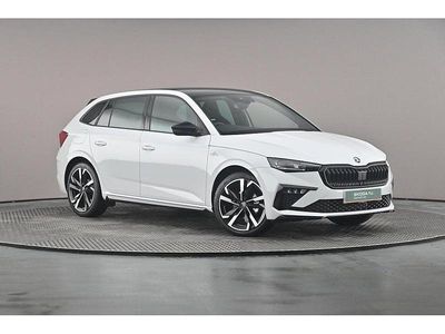 Moon white metallic Used 2025 Skoda Scala Monte Carlo Hatchback | £21,536 (Expensive)
