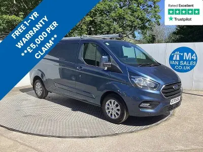 Usado Ford Transit Custom Limited 130 HP (95 kW) 2020 Azul Van