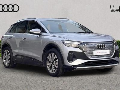 Silver Used 2021 Audi Q4 e-tron Sport SUV | £19,732 (Fair price)