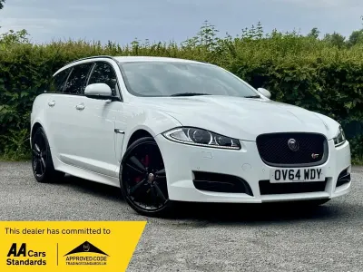 Used Jaguar XF Sportbrake Portfolio 2014 White Estate