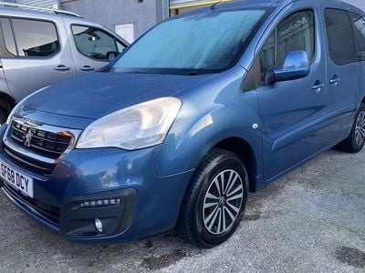 Blue Used 2018 Peugeot Partner Tepee Active MPV | £11,995 (Fair price)