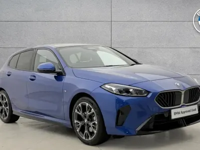 Used BMW 120 M Sport 168 HP (123 kW) 2025 Blue Hatchback