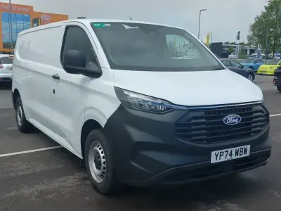 Used Ford Transit Custom 136 HP (100 kW) 2024 White Van