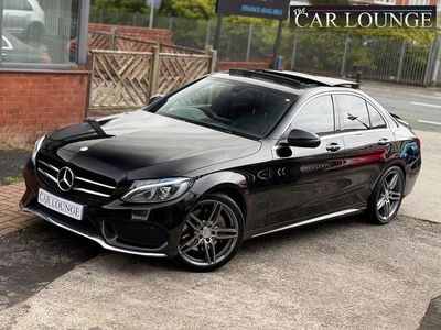 Used Mercedes C300 AMG Line Premium 2015 Black Sedan