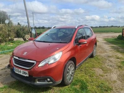 Used Peugeot 2008 Active 92 HP (67 kW) 2014 Red SUV