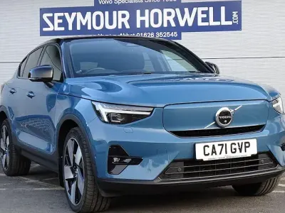 Used Volvo C40 Pro 300 kW (408 HP) 2021 Blue SUV