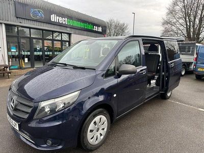 Blue Used 2020 Mercedes Vito Progressive Van | £19,995 (Fair price)