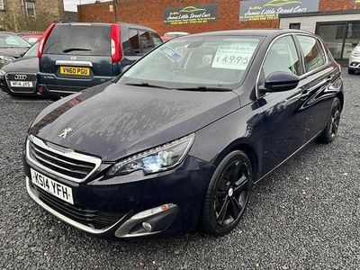 Used Peugeot 308 Allure 115 HP (84 kW) 2014 Blue Hatchback