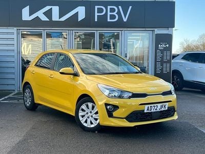 Yellow Used 2023 Kia Rio Hatchback | £11,195 (Good price)