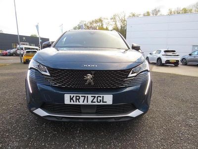 Blue Used 2022 Peugeot 3008 Premium SUV | £17,995 (Fair price)