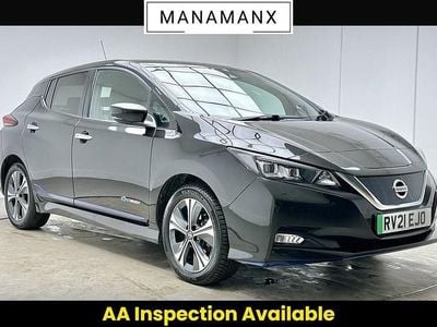Used Nissan Leaf Tekna 160 kW (218 HP) 2021 Pearl black Hatchback