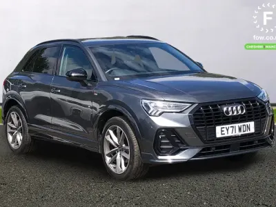 Used Audi Q3 Black Edition 150 HP (110 kW) 2021 Grey SUV
