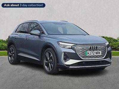 Used Audi Q4 e-tron S-Line 125 kW (170 HP) 2022 Blue SUV