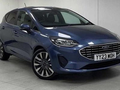 Blue Used 2023 Ford Fiesta Titanium X Hatchback | £15,400 (Fair price)