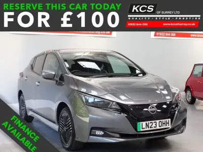 Used Nissan Leaf Tekna 160 kW (218 HP) 2023 Grey Hatchback