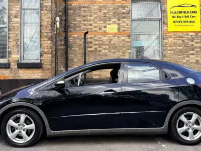 Used Honda Civic EX 2009 Black Hatchback