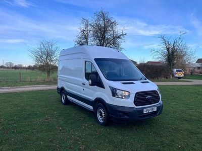 Used Ford Transit 130 HP (95 kW) 2018 White Van