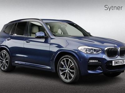 Used BMW X3 M Sport 187 HP (137 kW) 2019 Blue SUV