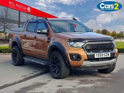 Used Ford Ranger Wildtrack 2019 Orange Pickup