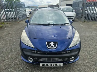 Used Peugeot 207 Sport 120 HP (88 kW) 2008 Blue Hatchback