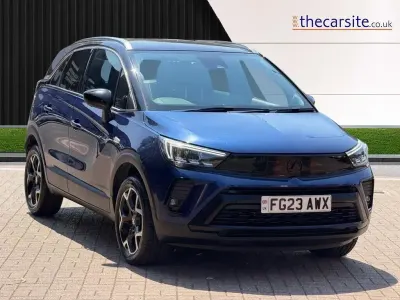 Used Vauxhall Crossland Ultimate 130 HP (95 kW) 2023 Blue SUV