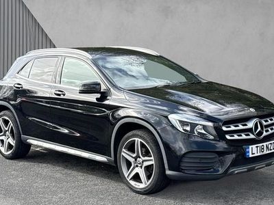 Used Mercedes GLA200 AMG line 136 HP (100 kW) 2018 Black SUV