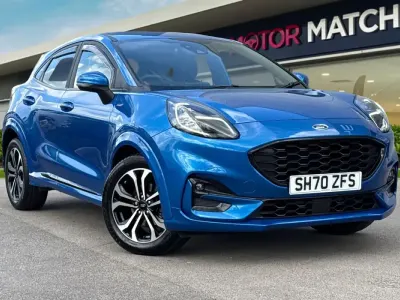 Second-hand Ford Puma ST-Line 2020 Albastru SUV