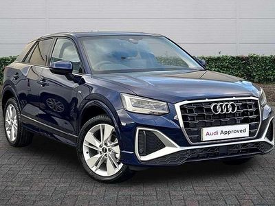 Used Audi Q2 S-Line 2025 Navarra blue metallic SUV