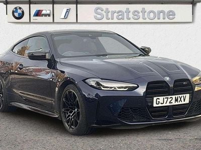 Blue Used 2022 BMW M4 Competition Edition Coupe | £50,590 (Good price)