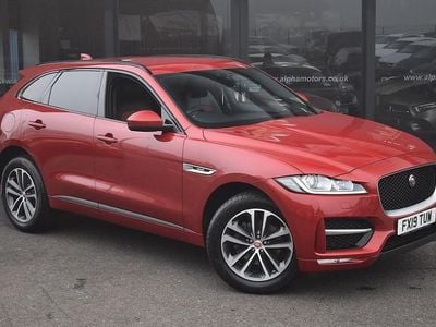 Used Jaguar F-Pace R-Sport 180 HP (132 kW) 2019 Red SUV