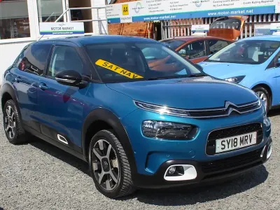 Used Citroën C4 Cactus Flair 130 HP (95 kW) 2018 Blue Hatchback