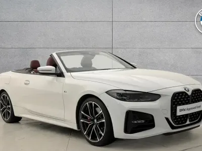 Usado BMW 420 M Sport 187 HP (137 kW) 2022 Branco Cabrios