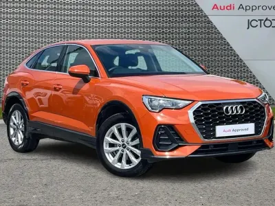 Used Audi Q3 Sport 150 HP (110 kW) 2024 Orange SUV