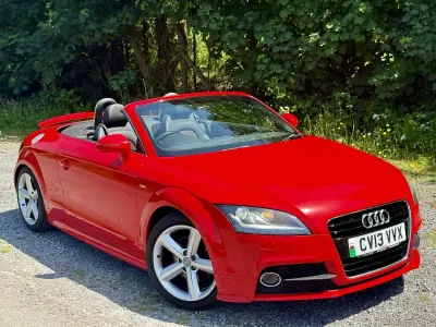 Used Audi TT S-Line 160 HP (117 kW) 2013 Red Coupe